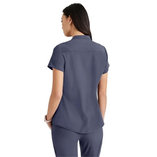 Barco Unify - Women's One-Pocket Henley Style Mission Scr... - Barco Unify - Women's One-Pocket Henley Style Mission Scr... - Image 10 of 13