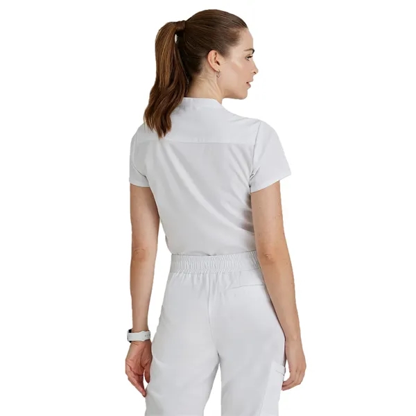 Barco Unify - Women's One-Pocket Henley Style Mission Scr... - Barco Unify - Women's One-Pocket Henley Style Mission Scr... - Image 12 of 13