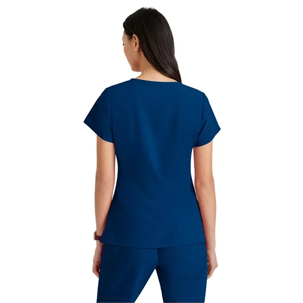 Barco Unify - Women's Four-Pocket V-Neck Purpose Scrub Top - Barco Unify - Women's Four-Pocket V-Neck Purpose Scrub Top - Image 4 of 13