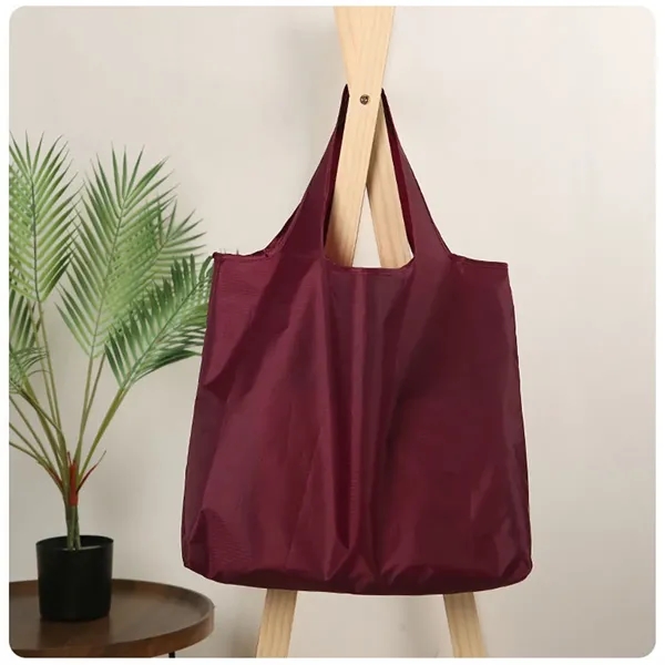 Large Waterproof Reusable Foldable Shopping Bag - Large Waterproof Reusable Foldable Shopping Bag - Image 8 of 8