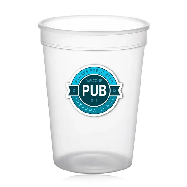 12 oz. Plastic Stadium Cups - 12 oz. Plastic Stadium Cups - Image 1 of 13