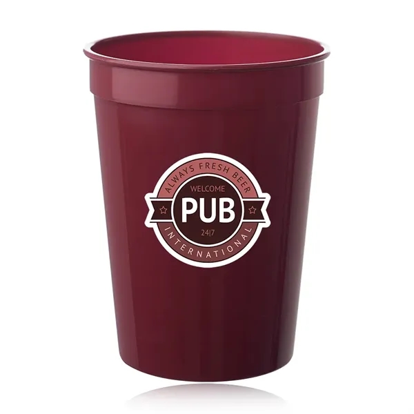 12 oz. Plastic Stadium Cups - 12 oz. Plastic Stadium Cups - Image 4 of 13