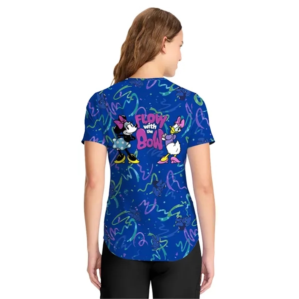 Cherokee - Tooniforms - Women's V-Neck Print Top - Cherokee - Tooniforms - Women's V-Neck Print Top - Image 1 of 11