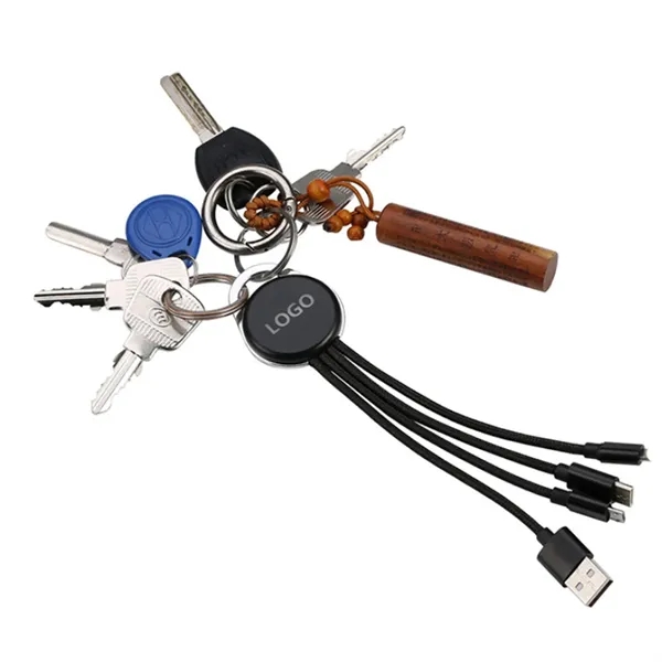 3 In 1 Light Up Logo Charging Cable - 3 In 1 Light Up Logo Charging Cable - Image 3 of 3