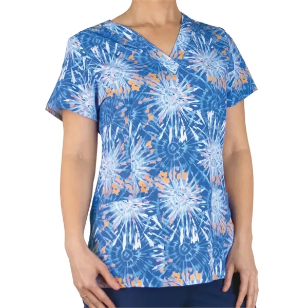 ScrubJoy - ScrubJoy Originals - Women's Two-Pocket V-Neck... - ScrubJoy - ScrubJoy Originals - Women's Two-Pocket V-Neck... - Image 3 of 7