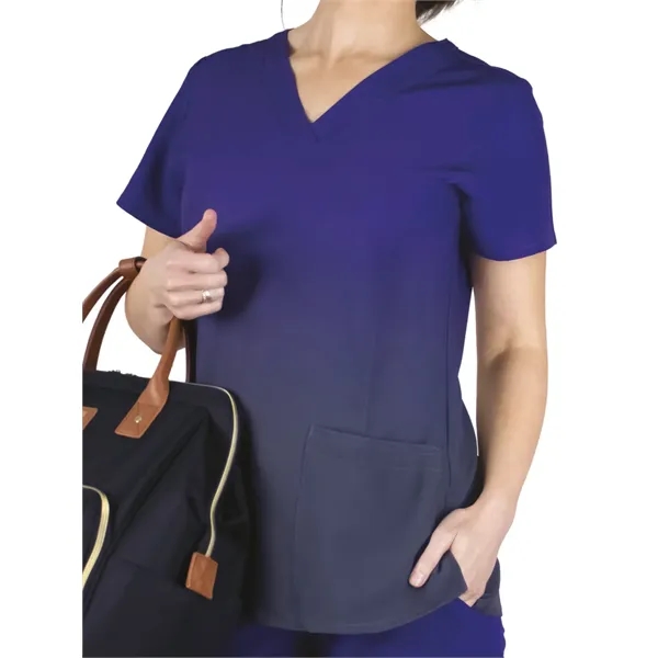 ScrubJoy - ScrubJoy Originals - Women's Two-Pocket V-Neck... - ScrubJoy - ScrubJoy Originals - Women's Two-Pocket V-Neck... - Image 4 of 7