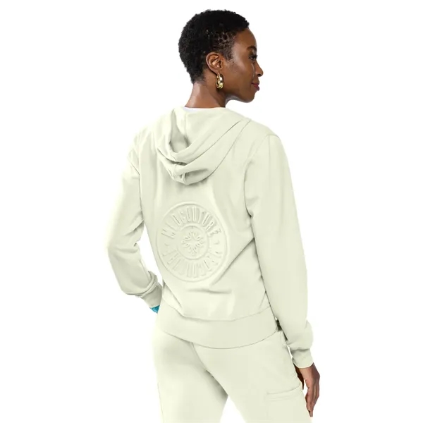 Med Couture - MC Lifestyle - Women's 2-Pocket Zip Front H... - Med Couture - MC Lifestyle - Women's 2-Pocket Zip Front H... - Image 2 of 3