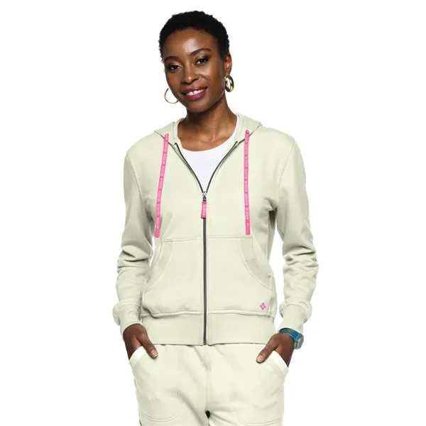 Med Couture - MC Lifestyle - Women's 2-Pocket Zip Front H... - Med Couture - MC Lifestyle - Women's 2-Pocket Zip Front H... - Image 3 of 3