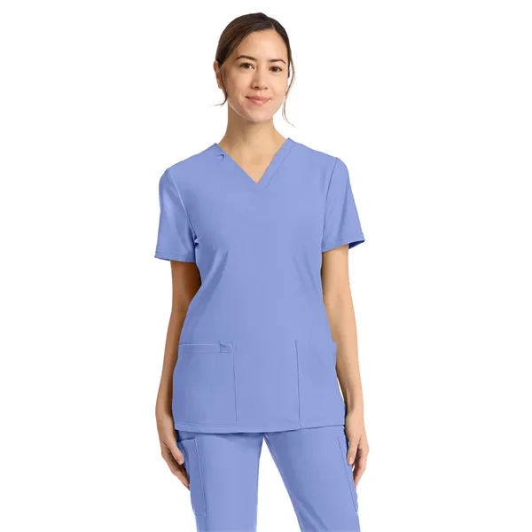 Cherokee - Cherokee Achieve - Women's 2-Pocket V-Neck Top - Cherokee - Cherokee Achieve - Women's 2-Pocket V-Neck Top - Image 5 of 25