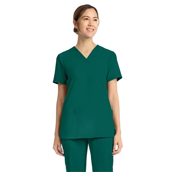 Cherokee - Cherokee Achieve - Women's 2-Pocket V-Neck Top - Cherokee - Cherokee Achieve - Women's 2-Pocket V-Neck Top - Image 9 of 25
