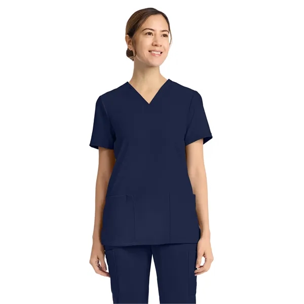 Cherokee - Cherokee Achieve - Women's 2-Pocket V-Neck Top - Cherokee - Cherokee Achieve - Women's 2-Pocket V-Neck Top - Image 11 of 25