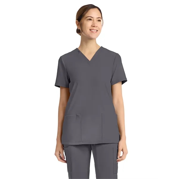 Cherokee - Cherokee Achieve - Women's 2-Pocket V-Neck Top - Cherokee - Cherokee Achieve - Women's 2-Pocket V-Neck Top - Image 13 of 25