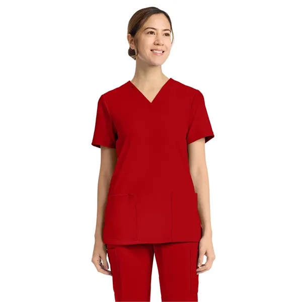 Cherokee - Cherokee Achieve - Women's 2-Pocket V-Neck Top - Cherokee - Cherokee Achieve - Women's 2-Pocket V-Neck Top - Image 15 of 25