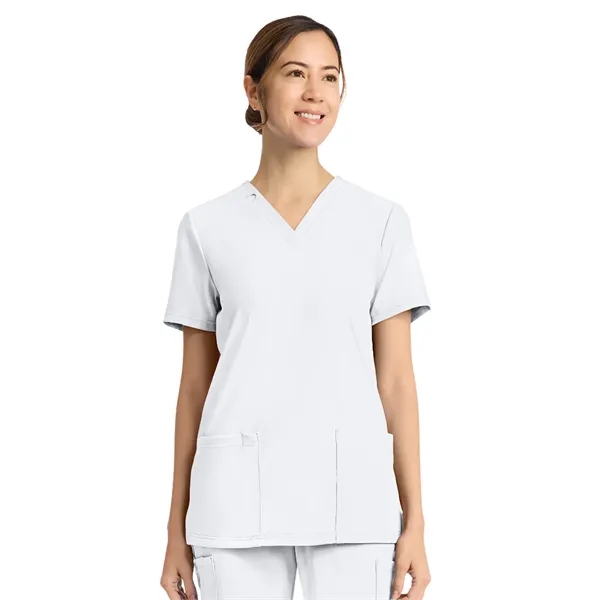Cherokee - Cherokee Achieve - Women's 2-Pocket V-Neck Top - Cherokee - Cherokee Achieve - Women's 2-Pocket V-Neck Top - Image 21 of 25