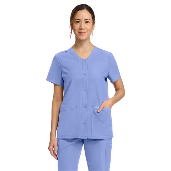 Cherokee - WW Originals Ultra - Women's 2-Pocket Snap-Fro... - Cherokee - WW Originals Ultra - Women's 2-Pocket Snap-Fro... - Image 3 of 11