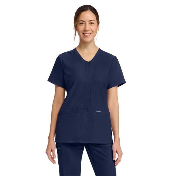Cherokee - WW Originals Ultra - Women's 2-Pocket Snap-Fro... - Cherokee - WW Originals Ultra - Women's 2-Pocket Snap-Fro... - Image 5 of 11