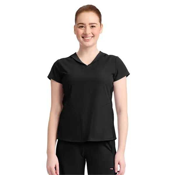 Infinity GNR8 - Women's 2-Pocket Mock-Wrap V-Neck Top - Infinity GNR8 - Women's 2-Pocket Mock-Wrap V-Neck Top - Image 3 of 17