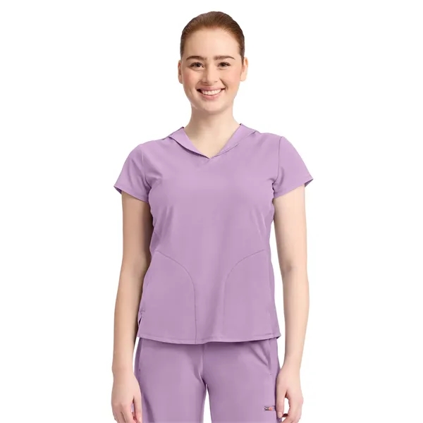Infinity GNR8 - Women's 2-Pocket Mock-Wrap V-Neck Top - Infinity GNR8 - Women's 2-Pocket Mock-Wrap V-Neck Top - Image 7 of 17