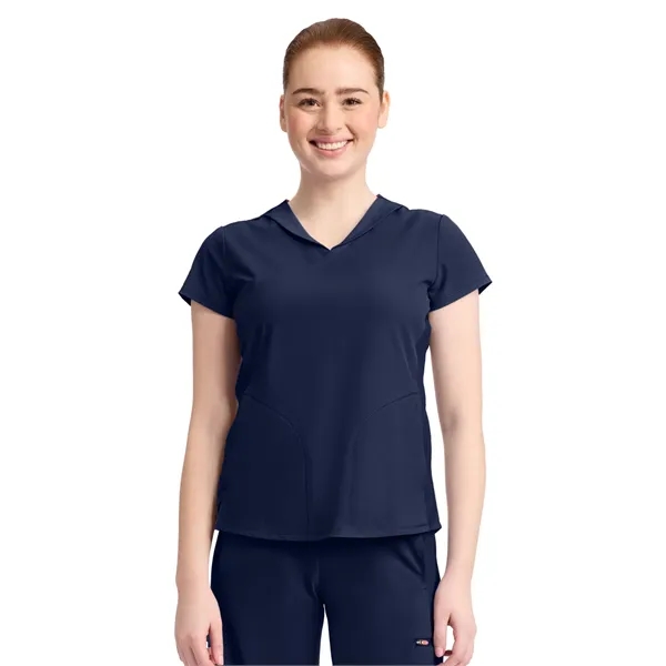 Infinity GNR8 - Women's 2-Pocket Mock-Wrap V-Neck Top - Infinity GNR8 - Women's 2-Pocket Mock-Wrap V-Neck Top - Image 9 of 17