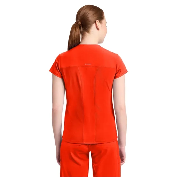 Infinity GNR8 - Women's 2-Pocket Mock-Wrap V-Neck Top - Infinity GNR8 - Women's 2-Pocket Mock-Wrap V-Neck Top - Image 14 of 17