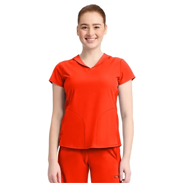 Infinity GNR8 - Women's 2-Pocket Mock-Wrap V-Neck Top - Infinity GNR8 - Women's 2-Pocket Mock-Wrap V-Neck Top - Image 15 of 17