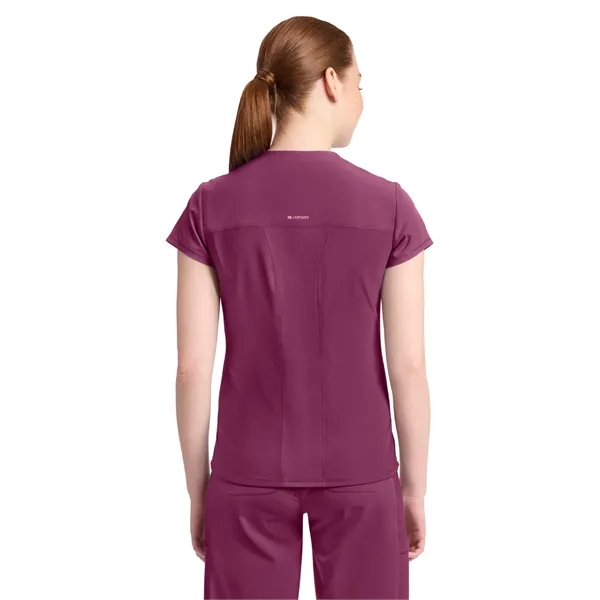 Infinity GNR8 - Women's 2-Pocket Mock-Wrap V-Neck Top - Infinity GNR8 - Women's 2-Pocket Mock-Wrap V-Neck Top - Image 16 of 17