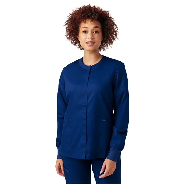 Landau - ProFlex - Women's Three-Pocket Scrub Jacket - Landau - ProFlex - Women's Three-Pocket Scrub Jacket - Image 7 of 9