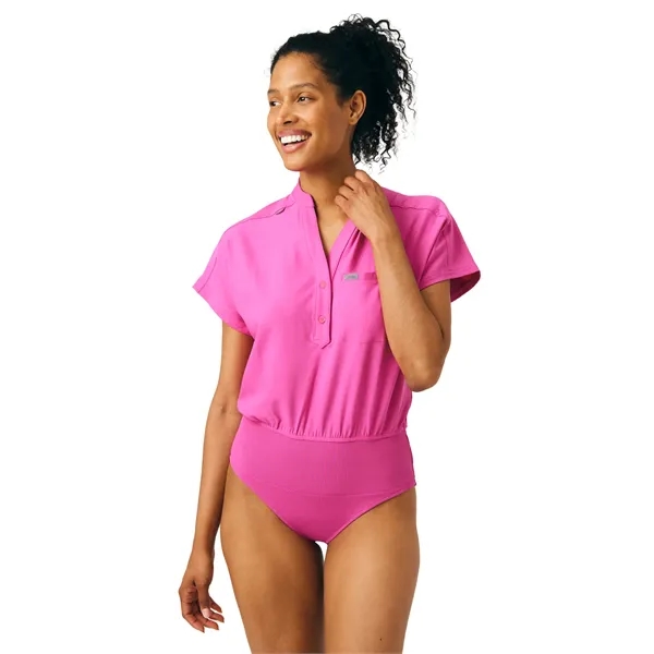 Landau - Forward - Women's One-Pocket Scrub Bodysuit - Landau - Forward - Women's One-Pocket Scrub Bodysuit - Image 7 of 7