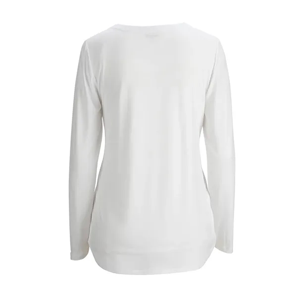 Edwards Garment - Women's Pocketless Soft Pleated Blouse - Edwards Garment - Women's Pocketless Soft Pleated Blouse - Image 9 of 10