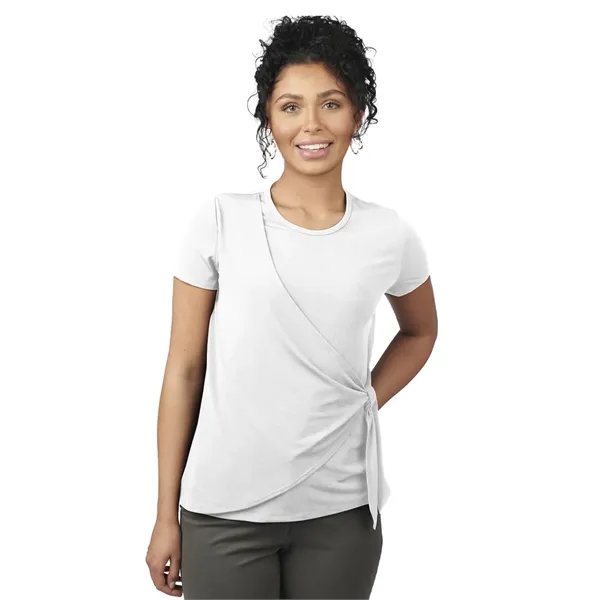 Edwards Garment - Women's Pocketless Soft Wrap Blouse - Edwards Garment - Women's Pocketless Soft Wrap Blouse - Image 9 of 9