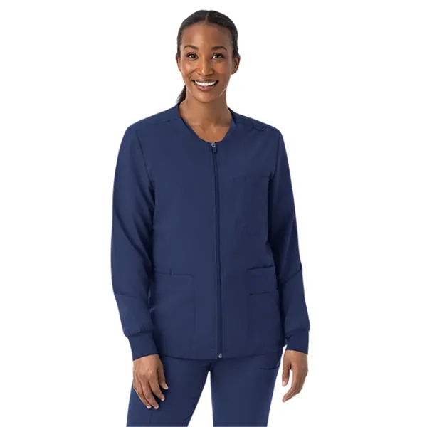 Maevn - ScrubJoy - Unisex 7-Pocket Scrub Jacket - Maevn - ScrubJoy - Unisex 7-Pocket Scrub Jacket - Image 3 of 5