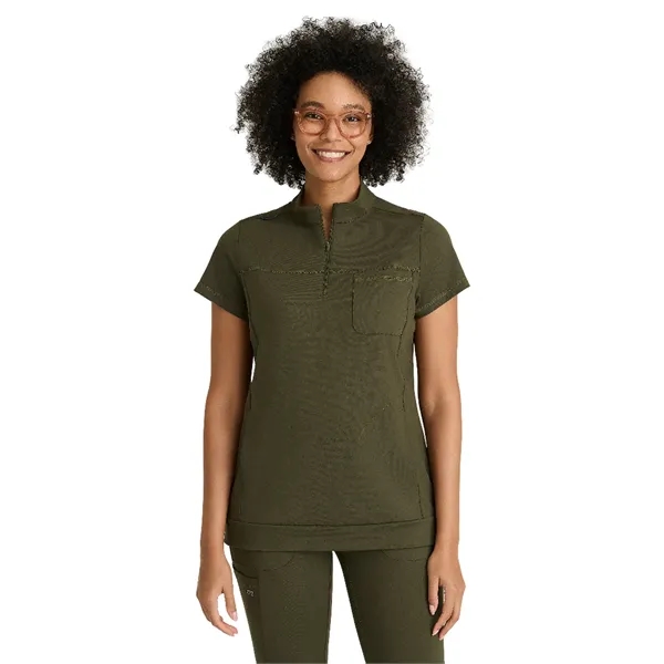 Barco One Performance Knit - Women's Three-Pocket Mock Ne... - Barco One Performance Knit - Women's Three-Pocket Mock Ne... - Image 5 of 7