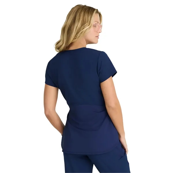 Skechers - Women's One-Pocket Banded V-Neck Bloom Materni... - Skechers - Women's One-Pocket Banded V-Neck Bloom Materni... - Image 2 of 5