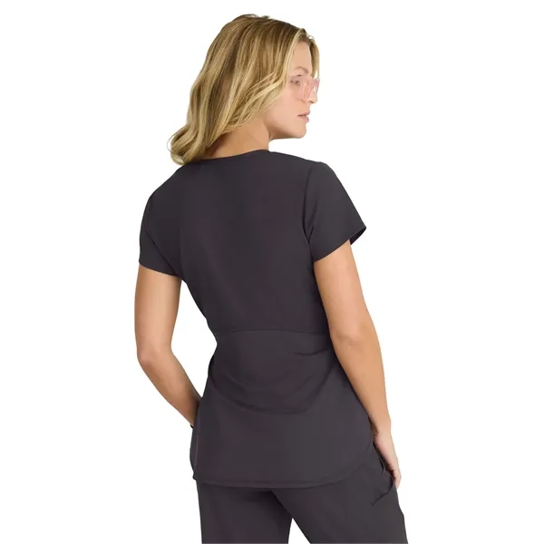 Skechers - Women's One-Pocket Banded V-Neck Bloom Materni... - Skechers - Women's One-Pocket Banded V-Neck Bloom Materni... - Image 4 of 5