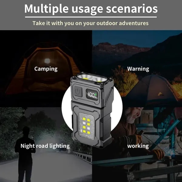 Rechargeable Digital Power LED Light Flashlight - Rechargeable Digital Power LED Light Flashlight - Image 3 of 7