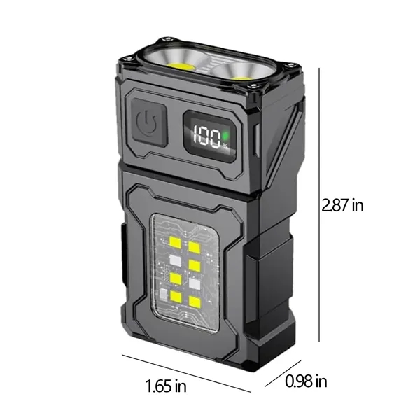 Rechargeable Digital Power LED Light Flashlight - Rechargeable Digital Power LED Light Flashlight - Image 7 of 7