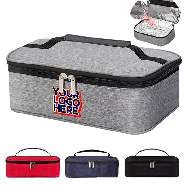 Lunch Box Tote Bag Large Reusable Waterproof - Lunch Box Tote Bag Large Reusable Waterproof - Image 0 of 7