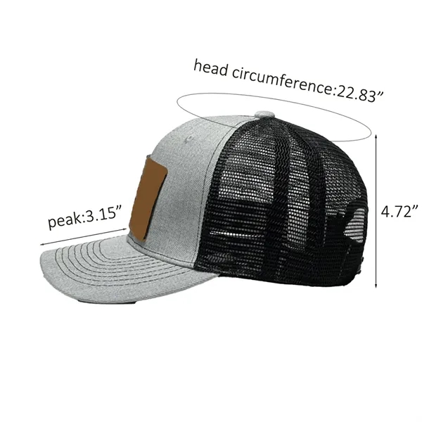 Unisex Trucker Adjustable  Baseball Cap - Unisex Trucker Adjustable  Baseball Cap - Image 1 of 1