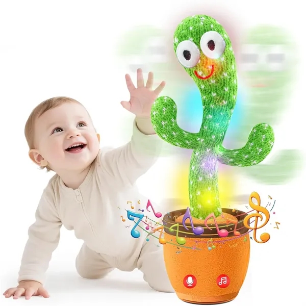 Dancing Talking Cactus Toy for Baby Toddler - Dancing Talking Cactus Toy for Baby Toddler - Image 0 of 3