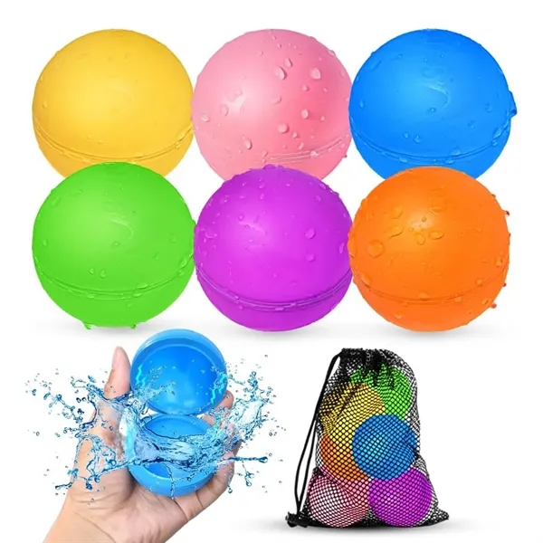 Magnetic Reusable Water Balloons for Outdoor Activities - Magnetic Reusable Water Balloons for Outdoor Activities - Image 0 of 3