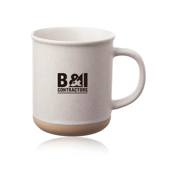 13.5 oz. Aurora Speckled Clay Coffee Mugs - 13.5 oz. Aurora Speckled Clay Coffee Mugs - Image 2 of 3