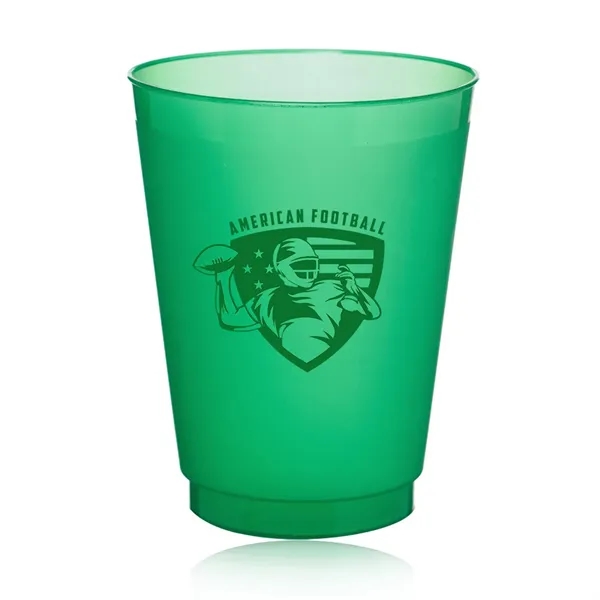 16 oz. Flex Frosted Plastic Stadium Cups - 16 oz. Flex Frosted Plastic Stadium Cups - Image 2 of 8