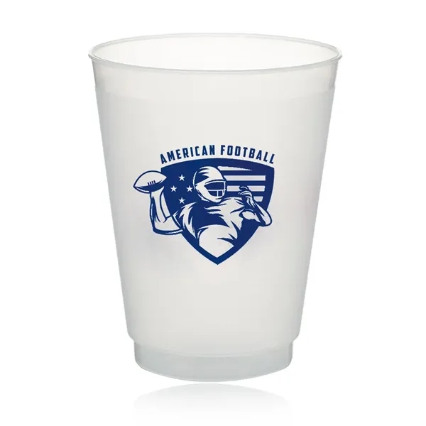 16 oz. Flex Frosted Plastic Stadium Cups - 16 oz. Flex Frosted Plastic Stadium Cups - Image 3 of 8