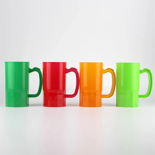 20Oz.Plastic Beer Mugs - 20Oz.Plastic Beer Mugs - Image 1 of 4