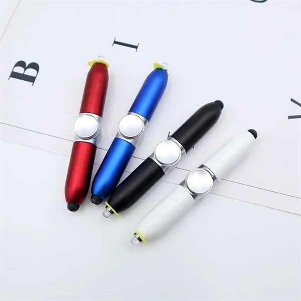 Spinning Fidget Pen Fidget Ballpoint Pen Metal Writing Tool - Spinning Fidget Pen Fidget Ballpoint Pen Metal Writing Tool - Image 1 of 3
