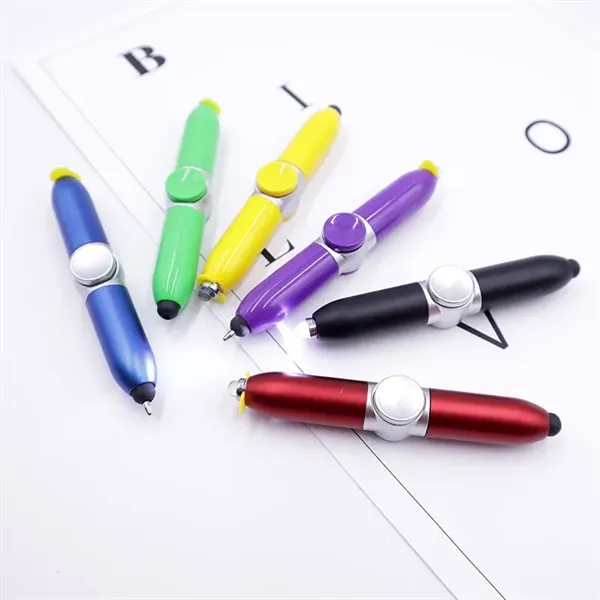 Spinning Fidget Pen Fidget Ballpoint Pen Metal Writing Tool - Spinning Fidget Pen Fidget Ballpoint Pen Metal Writing Tool - Image 3 of 3
