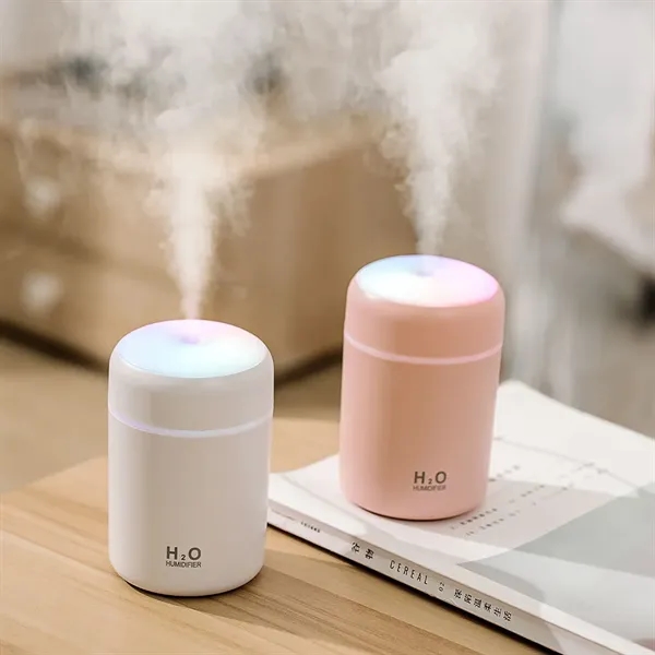Portable Mini Humidifier Colorful Cool Mist USB Powered - Portable Mini Humidifier Colorful Cool Mist USB Powered - Image 2 of 2