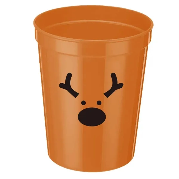 16oz Plastic Christmas Cup - 16oz Plastic Christmas Cup - Image 3 of 6