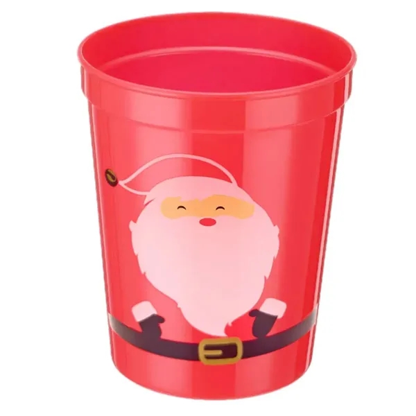16oz Plastic Christmas Cup - 16oz Plastic Christmas Cup - Image 4 of 6