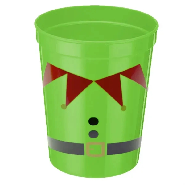 16oz Plastic Christmas Cup - 16oz Plastic Christmas Cup - Image 5 of 6